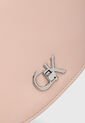 Bolso Manos Libres Calvin Klein Saddle Rosa Nude de Calvin Klein
