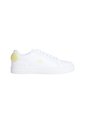 Tenis Blanco Classic Cupsole De Cuero Con Parche Calvin Klein de Calvin Klein