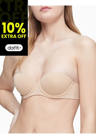 Brassier Beige Strapless Push Up - Strapless Capsule Calvin Klein Calvin Klein