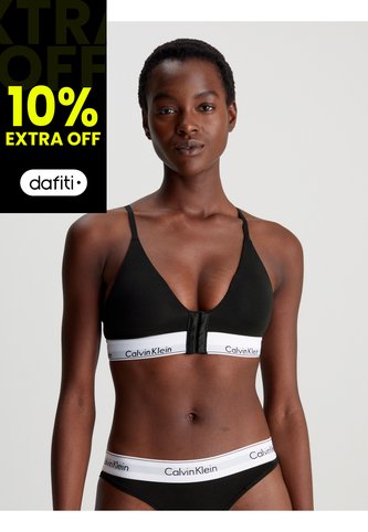 Brasier Negro De Recuperación - Modern Cotton Calvin Klein Calvin Klein