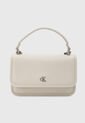 Bolso Manos Libres Calvin Klein Marfil de Calvin Klein
