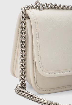 Bolso Manos Libres Calvin Klein Marfil