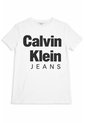 Camiseta Blanca Para Niño De Manga Corta Con Gráfico Dope Calvin Klein de Calvin Klein