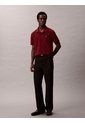 Polo Rojo Clásico De Piqué De Algodón Calvin Klein de Calvin Klein