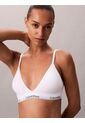 Bralette Blanco Triangular - Icon Cotton Modal Calvin Klein de Calvin Klein