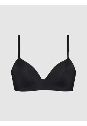 Brassier Negro Microfibra Lightly Forrada Demi Mujer