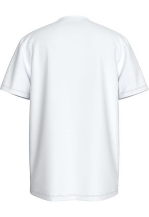 Camiseta Blanca Con Logo Infantil Calvin Klein