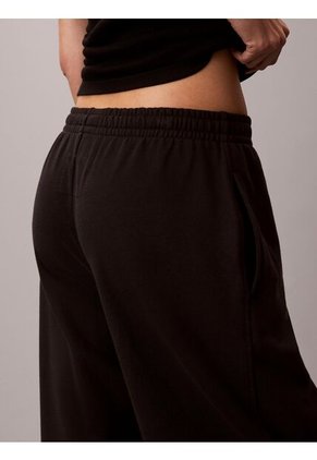Jogger Negro De Estar En Casa - Cotton Terry Calvin Klein