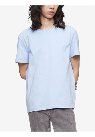 Camiseta Con Logo Celeste Calvin Klein Calvin Klein