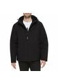 Chaqueta Negra Soft Shell Con Capota Y Forro De Sherpa Calvin Klein de Calvin Klein