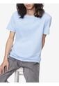 Camiseta Con Logo Celeste Calvin Klein de Calvin Klein