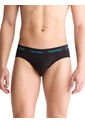 Pack De 3 Hip Brief Negro - Cotton Stretch Wicking Calvin Klein de Calvin Klein