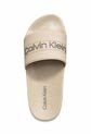 Sandalias Beige Con Logotipo En Contraste Calvin Klein de Calvin Klein
