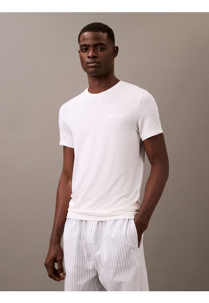 Camiseta Blanca De Estar Por Casa - Ultra Soft Modal Calvin Klein