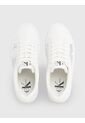Tenis Blanco De Plataforma De Cuero Calvin Klein de Calvin Klein