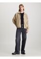 Chaqueta Beige De Nailon Estructurado Para Hombre Calvin Klein de Calvin Klein