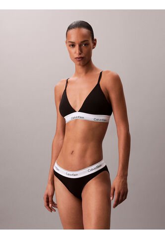 Bralette Negro Triangular - Icon Cotton Modal Calvin Klein Calvin Klein