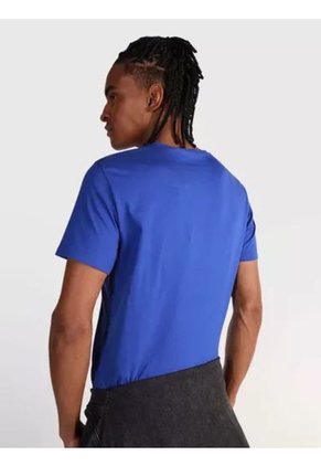 Camiseta Basica De Algodón Con Monograma Para Hombre Calvin Klein Calvin Klein