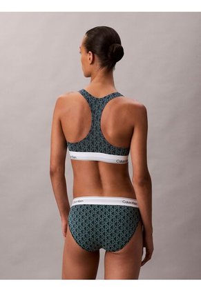 Bralette Verde Sin Forro - Icon Cotton Modal Calvin Klein