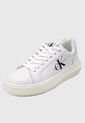 Tenis Lifestyle Blanco-Beige-Azul Claro Calvin Klein de Calvin Klein