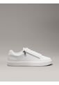 Tenis Blanco Con Monograma Y Cremallera En El Lateral Calvin Klein de Calvin Klein