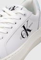 Tenis Lifestyle Blanco-Beige-Azul Claro Calvin Klein de Calvin Klein