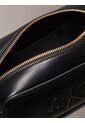 Bolso Negro Cruzado Con Logo Monograma Grabado Calvin Klein de Calvin Klein