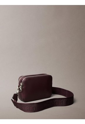 Bolso Marrón Cruzado Convertible De 2 Tiras Calvin Klein