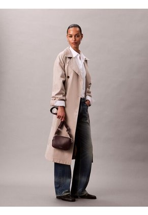 Bolso Marrón Cruzado Convertible De 2 Tiras Calvin Klein