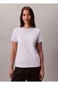 Camiseta Blanca De Algodón Con Logo De Archivo Calvin Klein de Calvin Klein