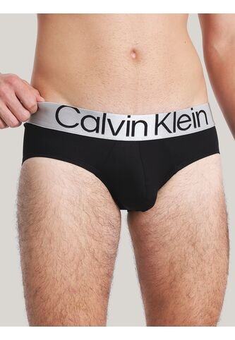 3 Pack De Calzoncillos Negros - Steel Microfibra Calvin Klein