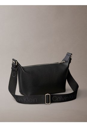 Bolso Negro De Hombro Ultralight Calvin Klein