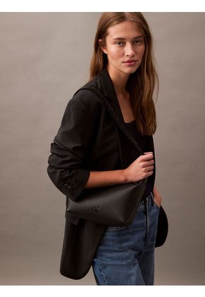 Bolso Negro De Hombro Ultralight Calvin Klein