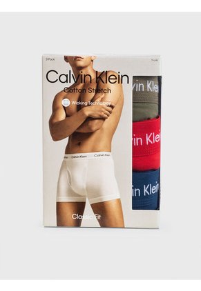 Pack De 3 Boxer Trunk En Algodón Calvin Klein