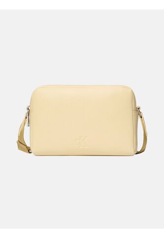Bolso Beige Cruzado Ultralight Con Doble Cremallera Calvin Klein Calvin Klein