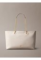 Bolso Beige Tote Calvin Klein de Calvin Klein
