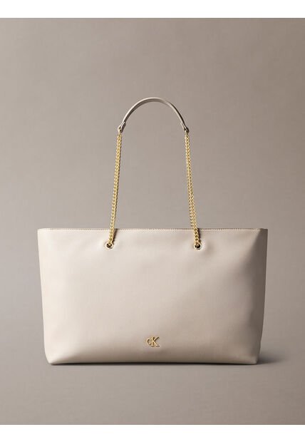 Bolso Beige Tote Calvin Klein