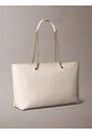 Bolso Beige Tote Calvin Klein de Calvin Klein