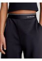 Pantalón Negro De Chándal Pierna Ancha Paraa Niña Calvin Klein de Calvin Klein