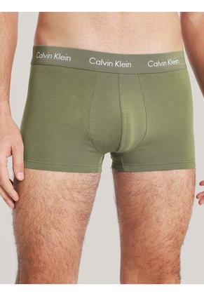 Pack Negro De 3 Boxer Trunk - Cotton Strech Calvin Klein