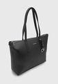 Bolso Negro-Plateado Calvin Klein Black Mono de Calvin Klein
