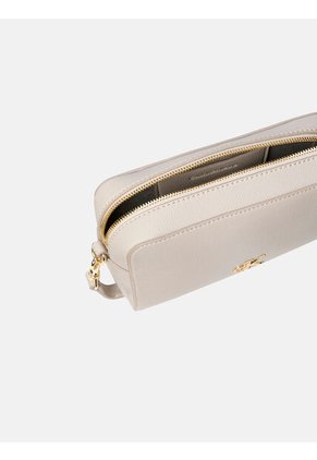 Bolso Beige Cruzado Camera Minimal Monogram Calvin Klein