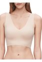 Bralette Beige Lined Invisible Calvin Klein de Calvin Klein