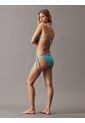 Partes Azul De Abajo De Bikini Con Lazadas - CK Monogram Calvin Klein de Calvin Klein