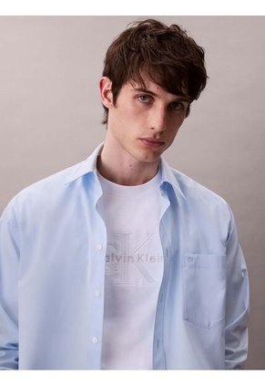 Camiseta Blanca Con Logotipo Hero Calvin Klein