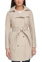 Chaqueta Beige Trench Softshell De Doble Botonadura Calvin Klein de Calvin Klein