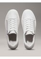 Tenis Blanco Con Monograma Y Cremallera En El Lateral Calvin Klein de Calvin Klein