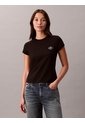 Camiseta Negra Slim Con Logo Cocktail Calvin Klein de Calvin Klein