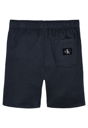 Pantaloneta Niño Azul Modern Con Logo Calvin Klein
