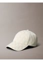 Gorra Beige Con Monograma Calvin Klein de Calvin Klein